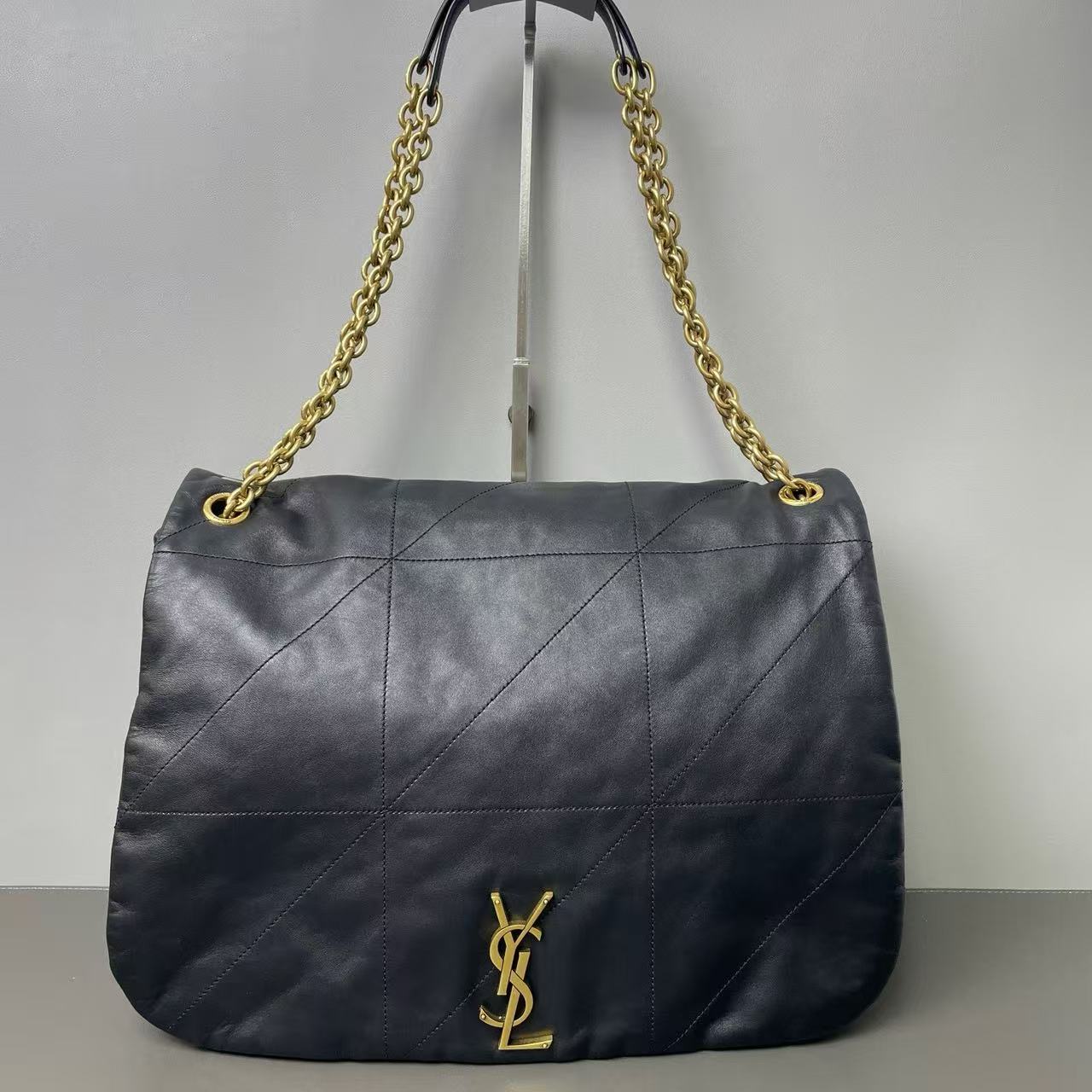 Yves Saint Laurent Jamie 4.3 Shoulder Bag Quilted Leather Large Twins LDJ3294