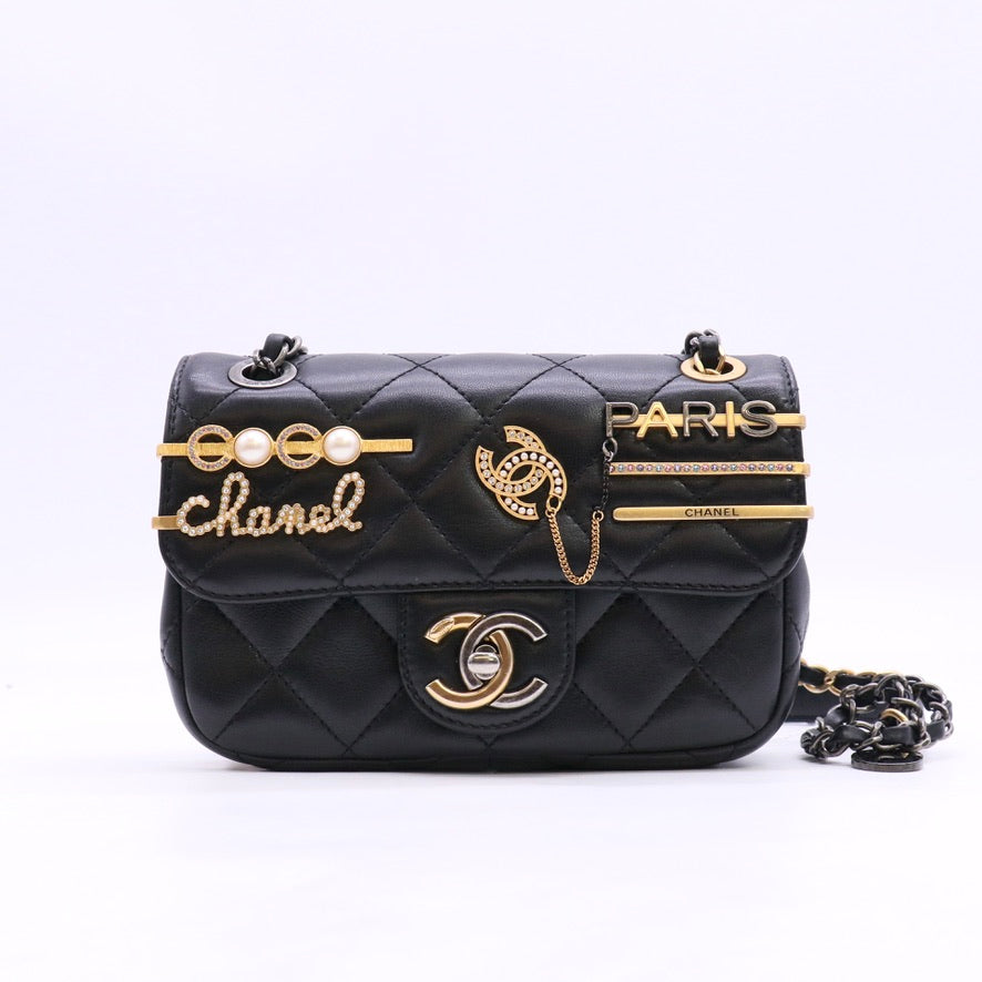 Chanel Mini Coco Clips Flap Bag Twins LDZ1571