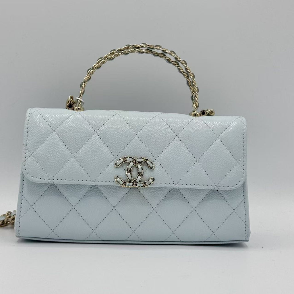 CHANEL Spring-Summer 2025 Flap Phone Holder with Chain