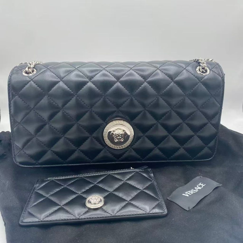 VERSACE Leather Handbag