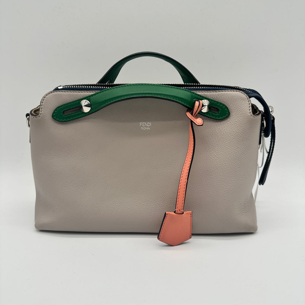 By The Way Satchel Studded Leather Medium