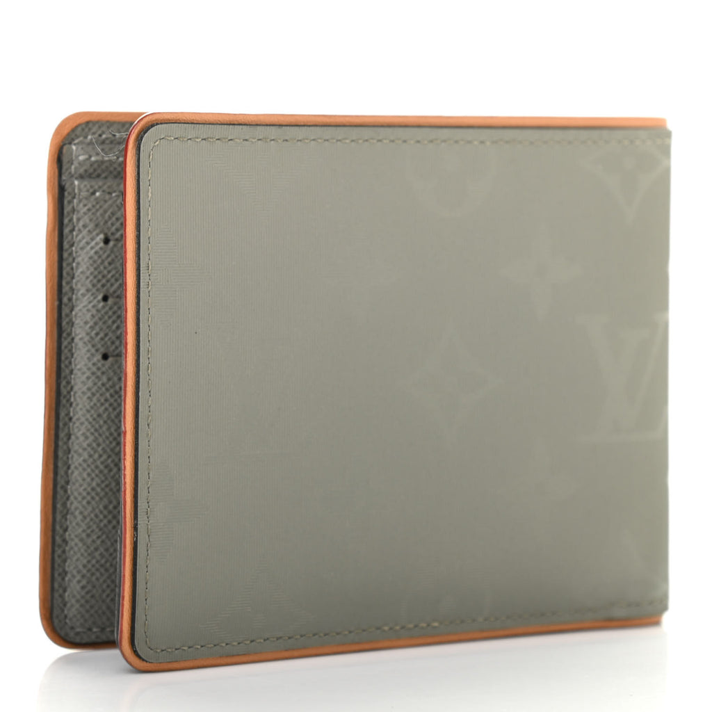 Monogram Titanium Multiple Wallet twins