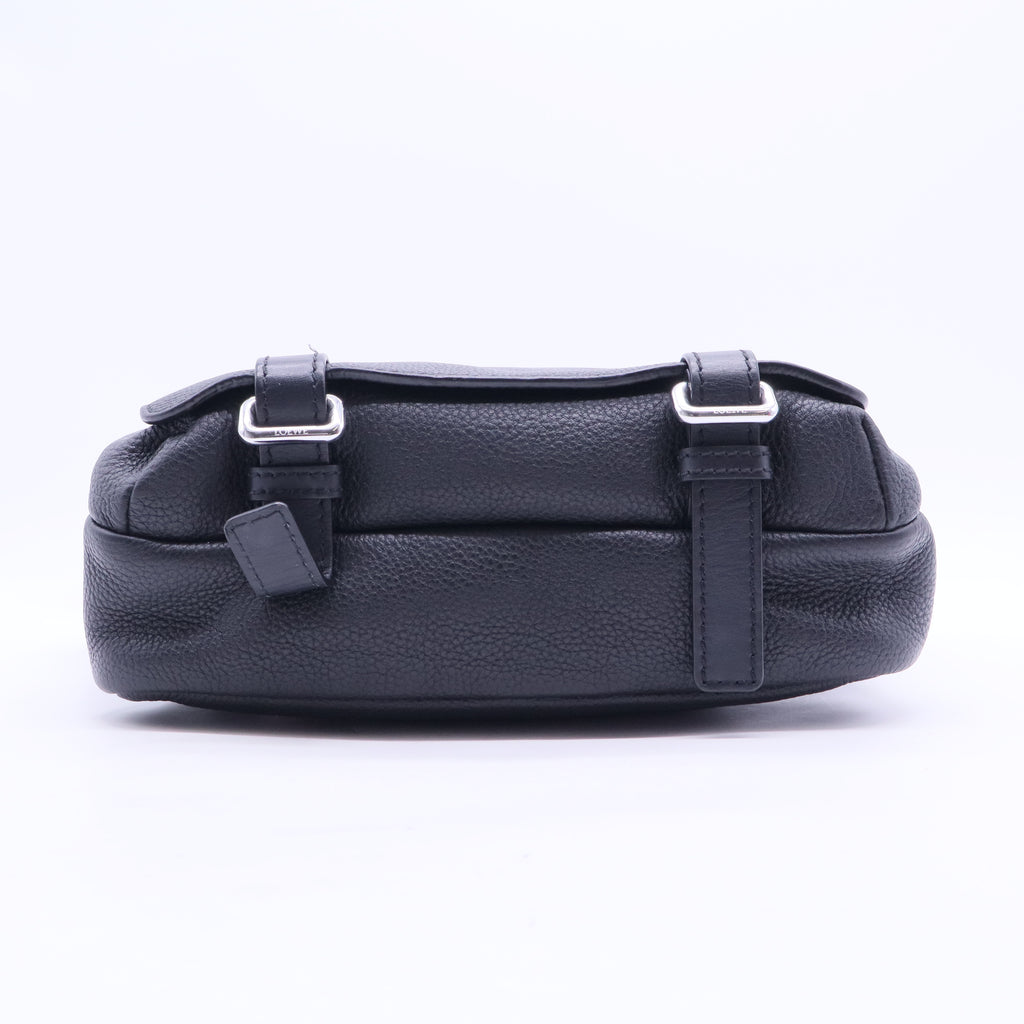 Military Messenger Bag Leather XS Twins