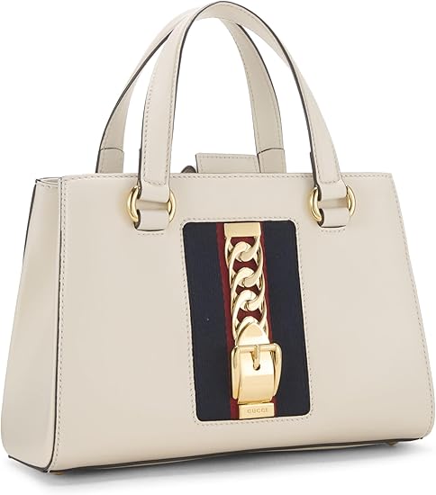 Sylvie Top Handle Tote Leather Medium - twins