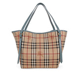 Burberry Canterbury Tote House Check Canvas Small