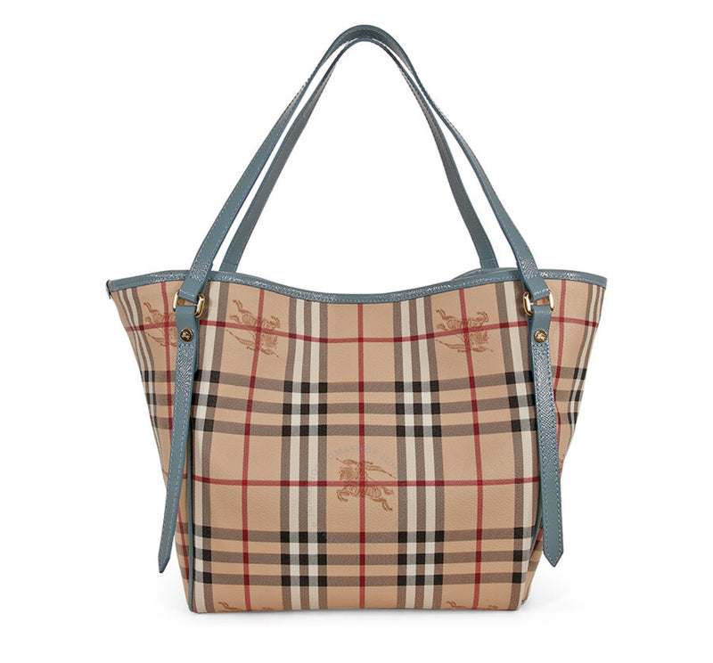 Burberry Canterbury Tote House Check Canvas Small