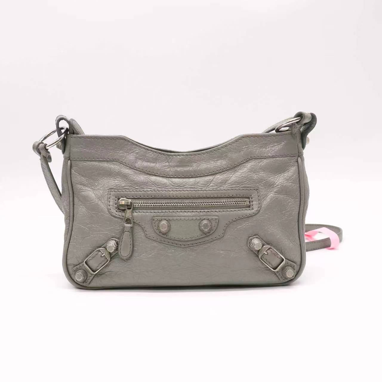 Hip Classic Studs Crossbody Bag Leather Twins LDJ5341