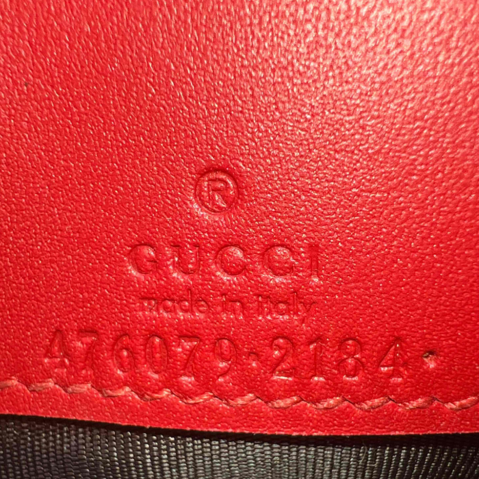 Gucci Queen Margaret Leather Wallet on Chain (WOC) W23416