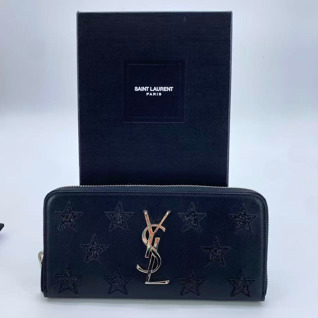 Classic Monogram Zip Around Wallet