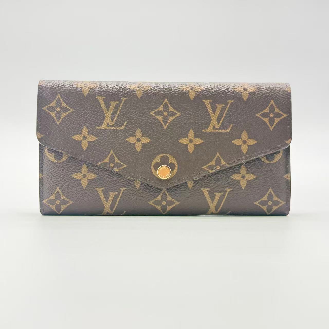 Sarah Wallet NM Monogram Canvas