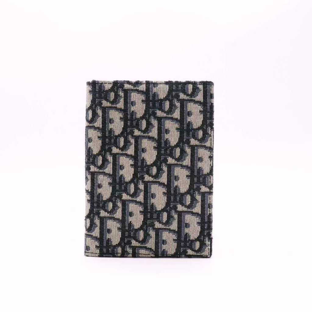 Christian Dior 30 Montaigne Dahlia Wallet Canvas twins LDJ5413