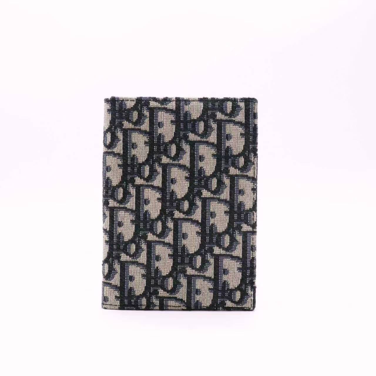 Christian Dior 30 Montaigne Dahlia Wallet Canvas twins LDJ5413