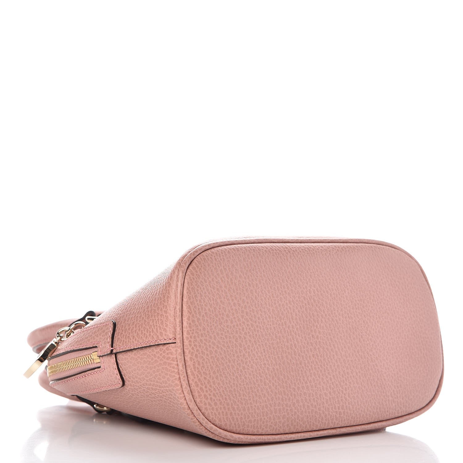 Dollar Calfskin Small GG Charm Dome Bag Soft Pink twins