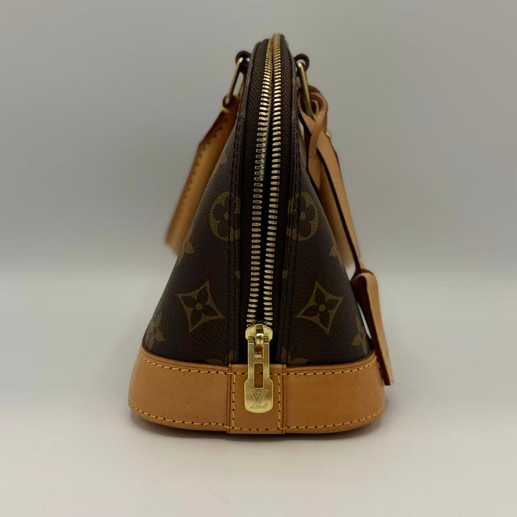 Alma Handbag Monogram Canvas BB