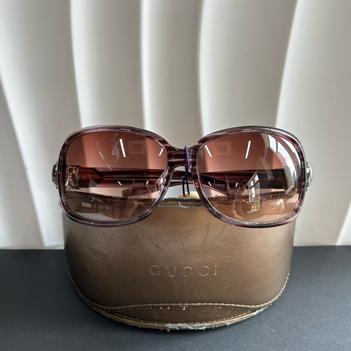 Gucci Oversize Gradient Sunglasses  Twins LDJ3848