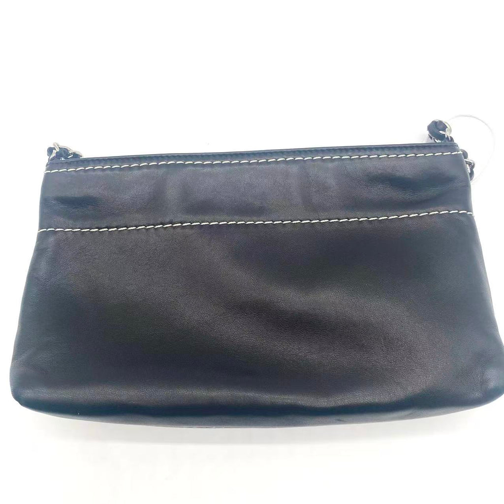 Lax Pochette Leather Black
