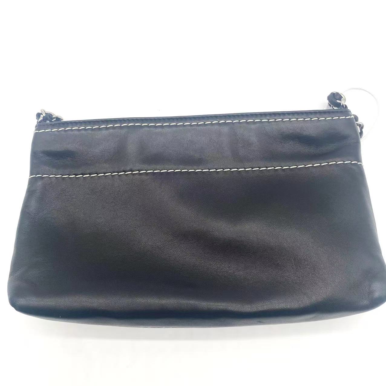 Lax Pochette Leather Black