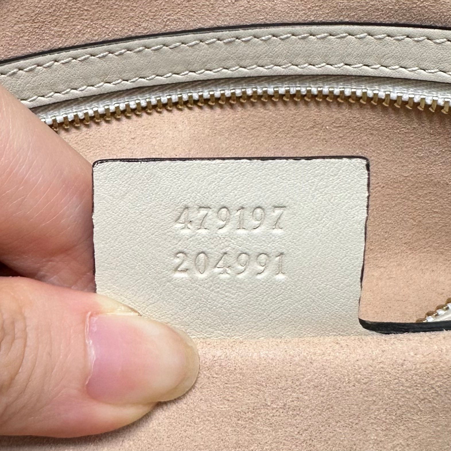 Padlock Chain Tote Guccissima Leather Medium twins