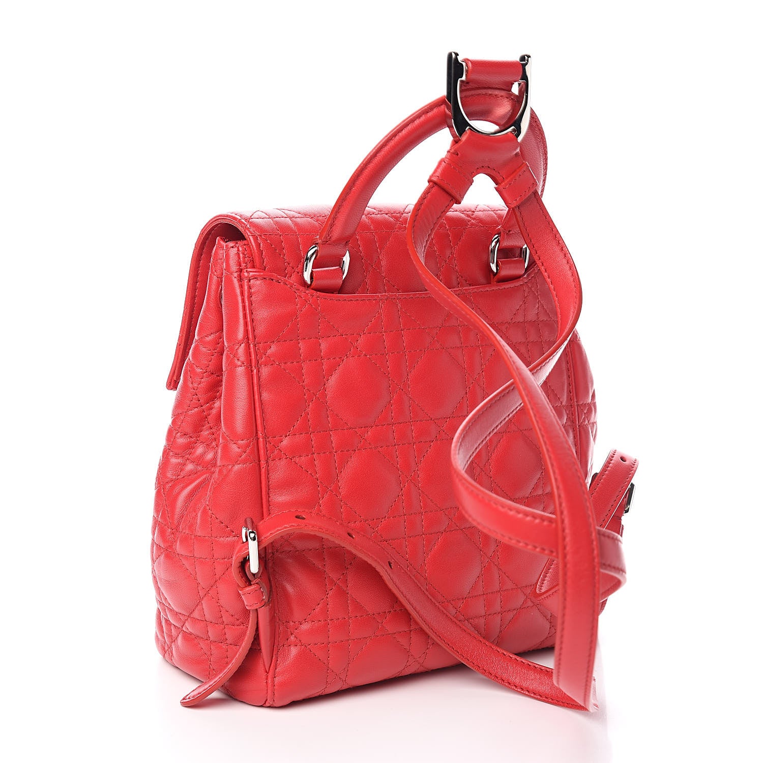 Stardust Backpack Cannage Quilt Leather Small Twins