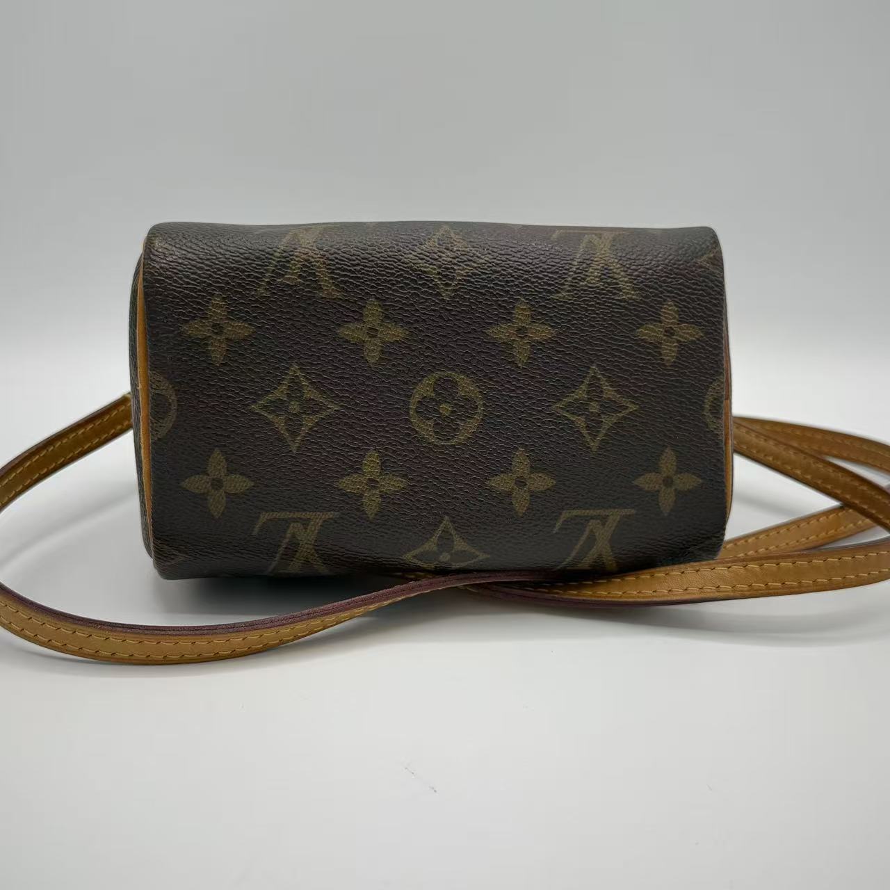Speedy Bandouliere Bag Monogram Canvas Nano