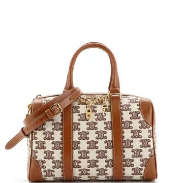 Boston Bag Triomphe Canvas Small twins