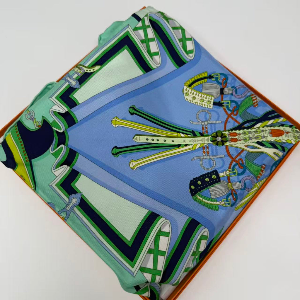 Hermes Scarf twins