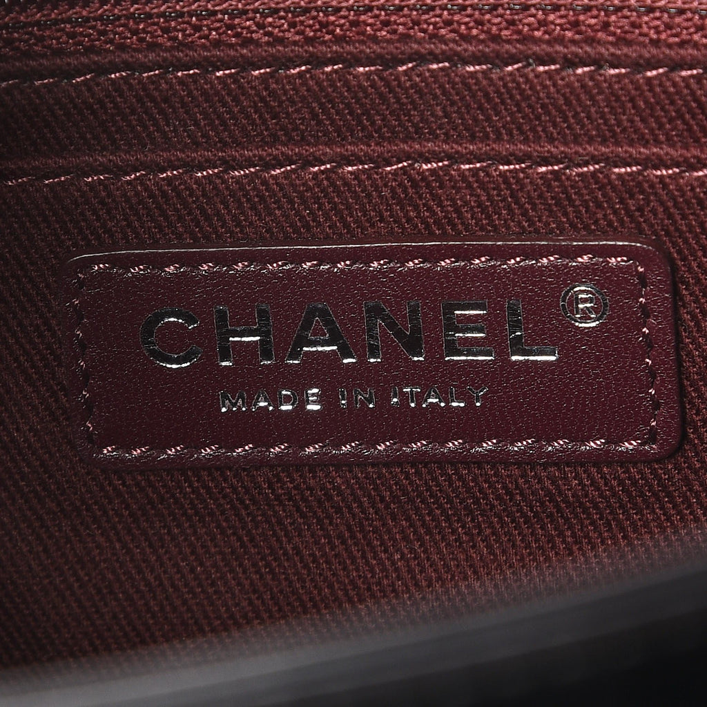 Coco Pleats Clutch Quilted Glazed Calfskin Twins