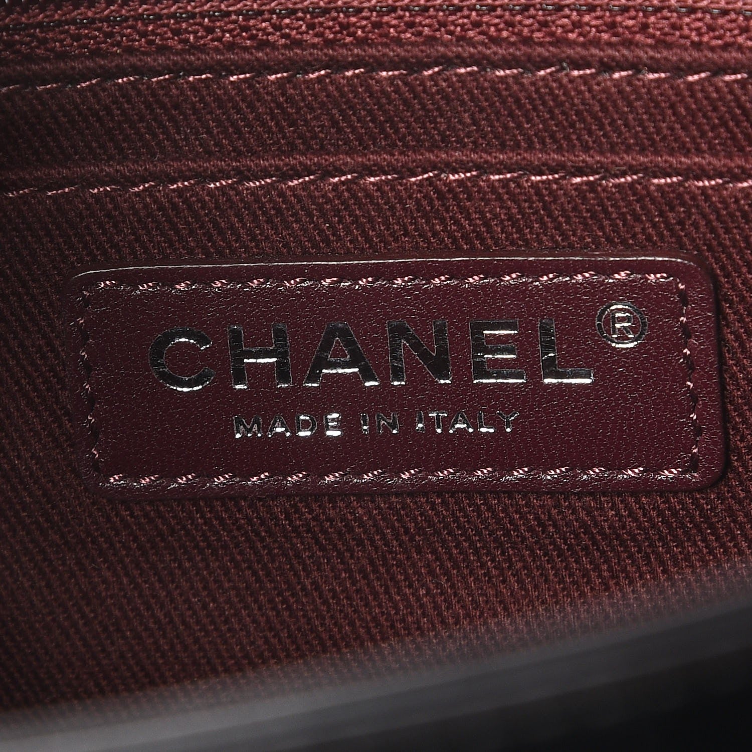 Coco Pleats Clutch Quilted Glazed Calfskin Twins