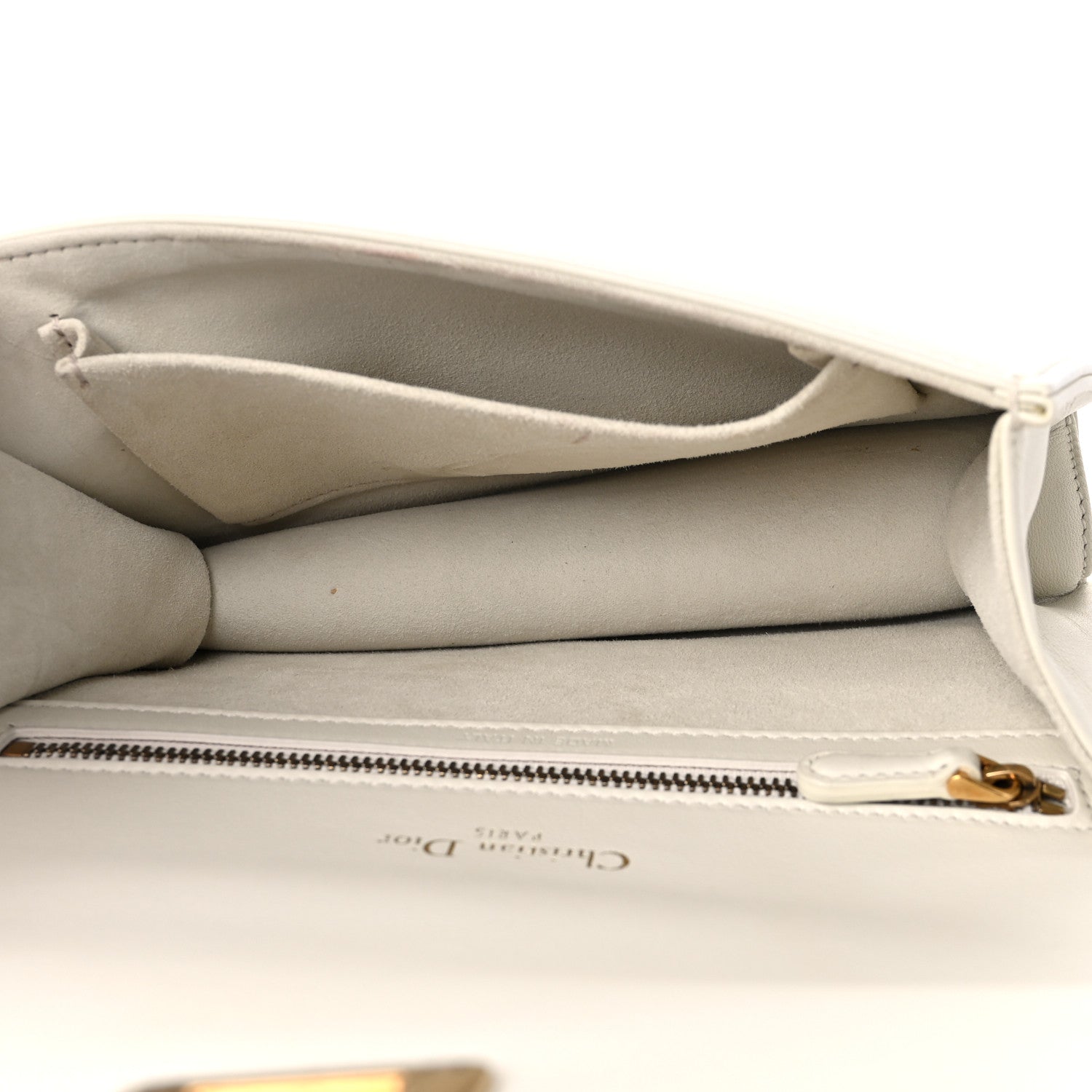Lambskin Studded Medium Diorama Flap Bag Twins