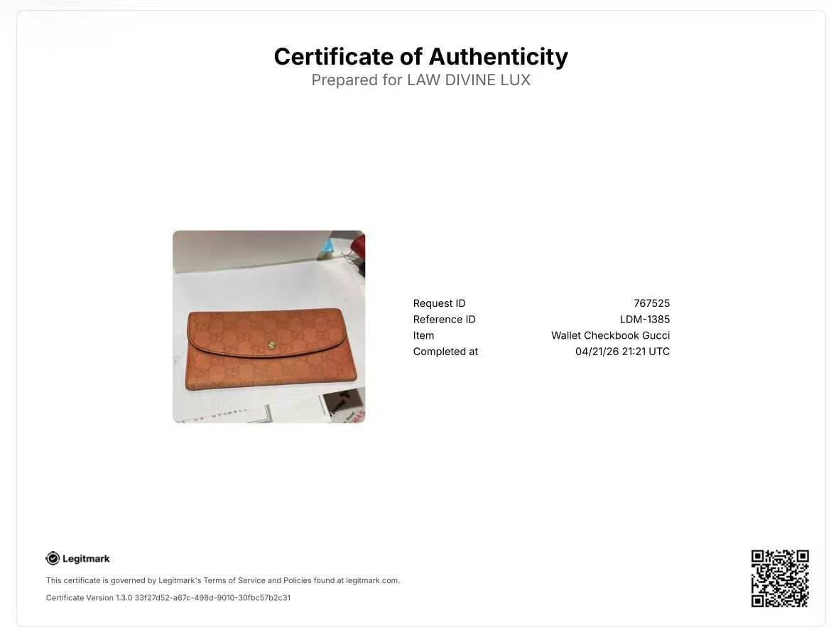 Guccissima Leather Wallet Trifold Long Card Purse