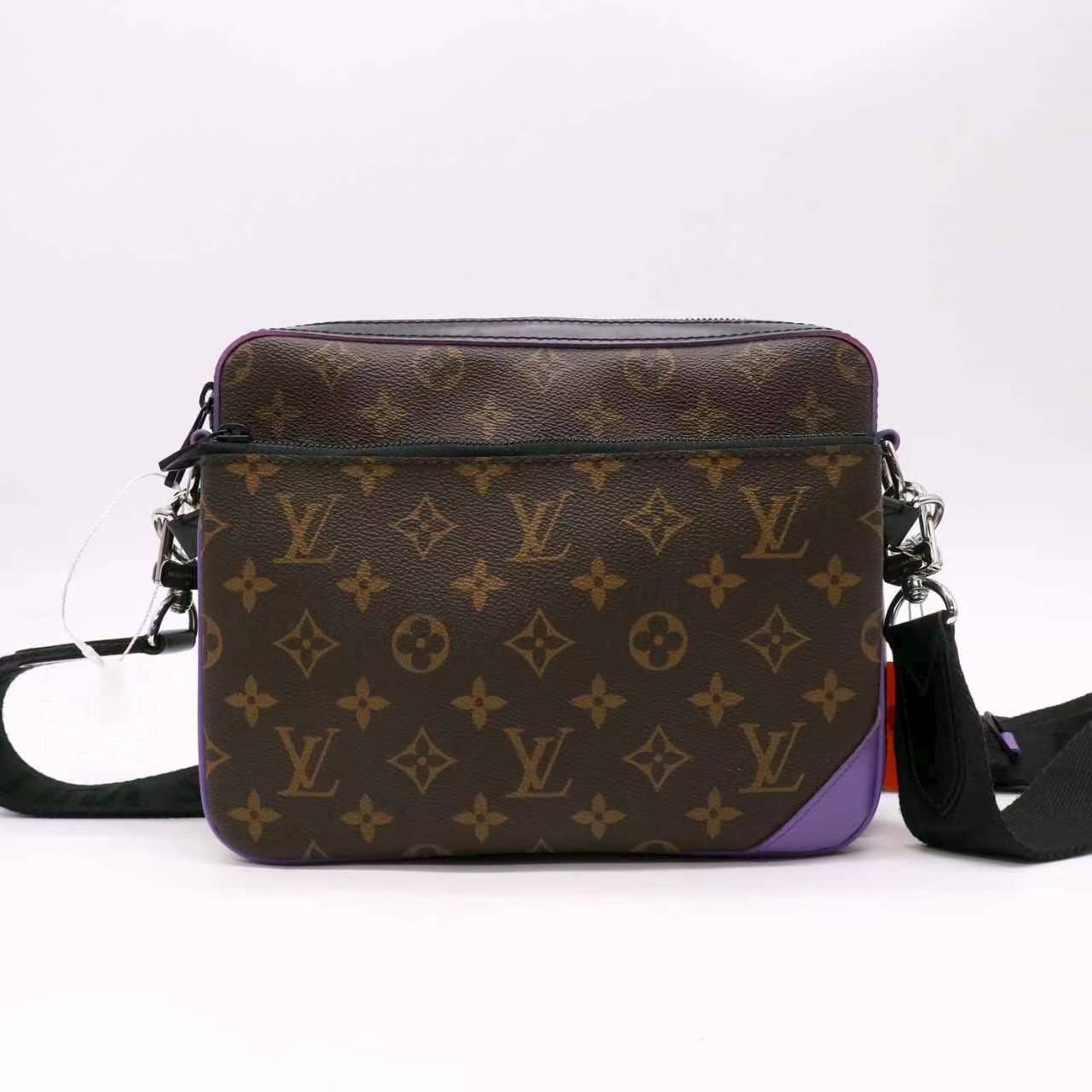 Louis Vuitton Trio Messenger Bag Macassar Monogram Canvas twins LDZ884