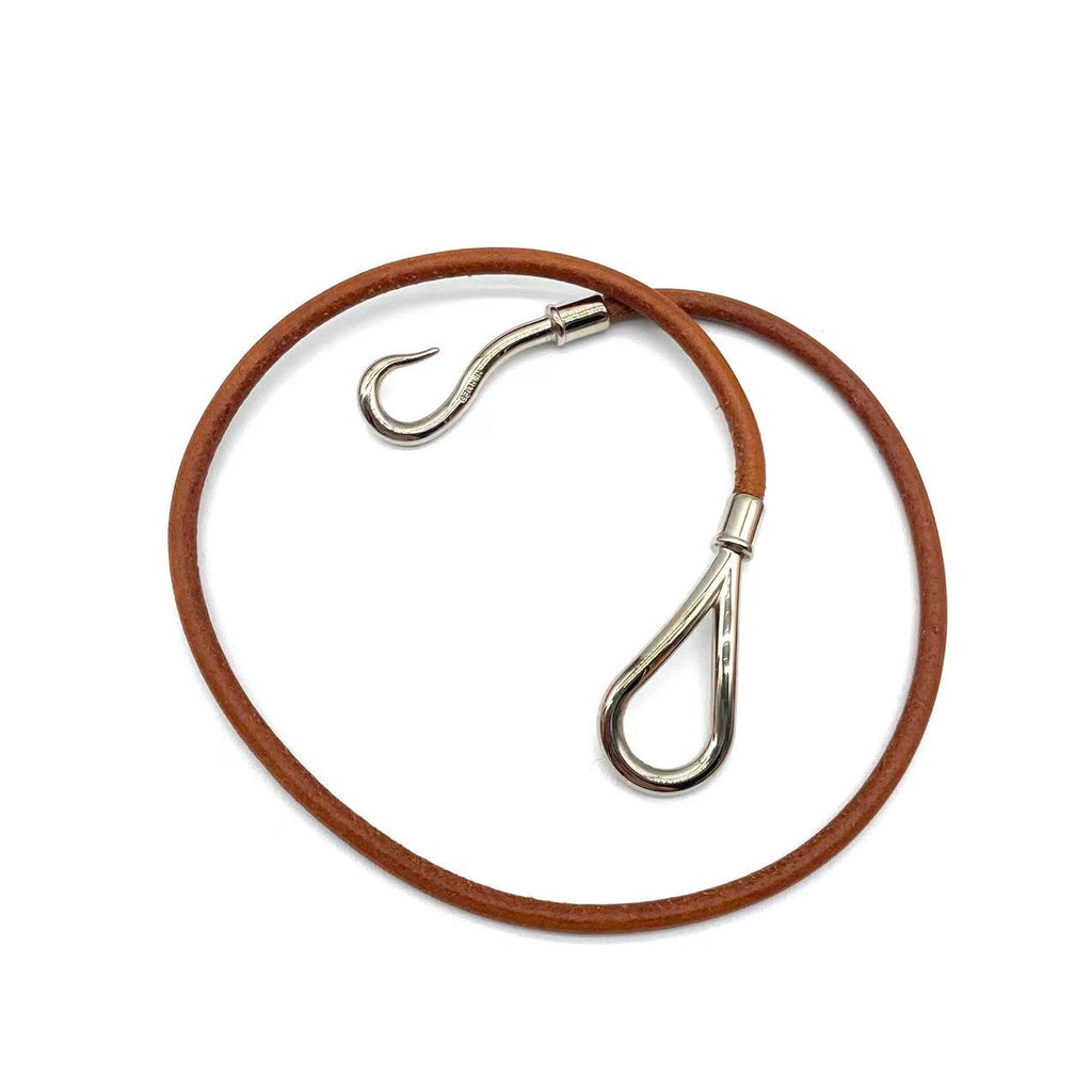 Jumbo leather bracelet