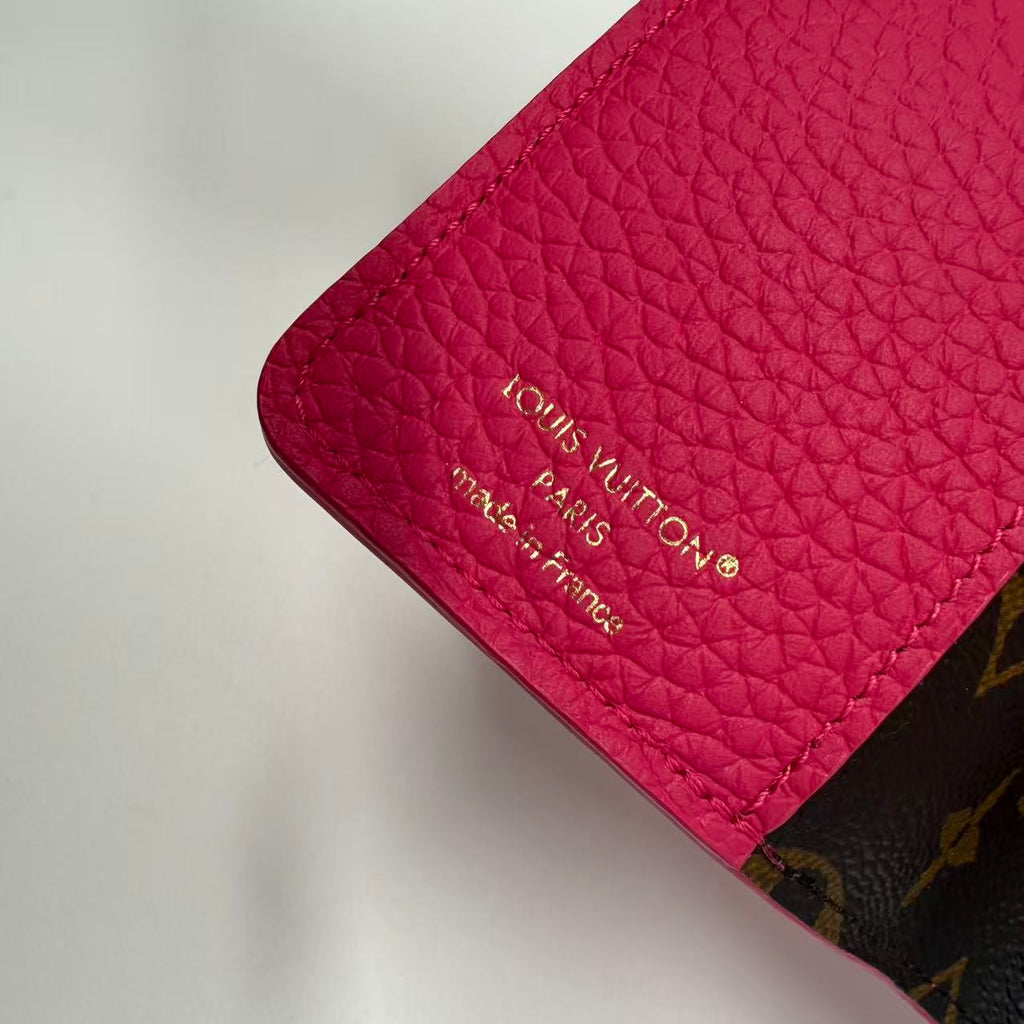 Louis Vuitton Monogram Macassar Passport Cover Twins W21740