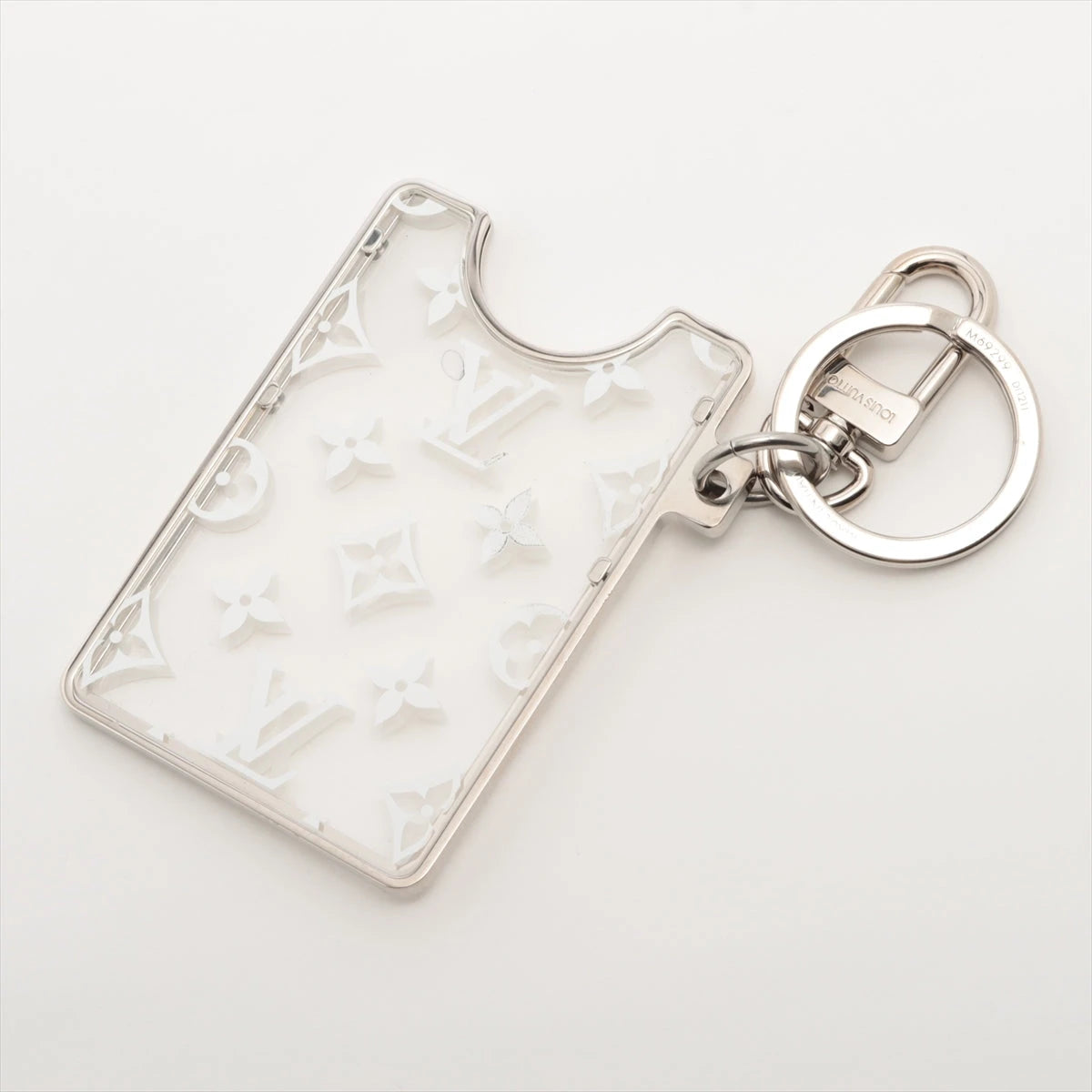 Louis Vuitton Transparent Plexiglass Prism ID Card Holder White twins LDJ5416