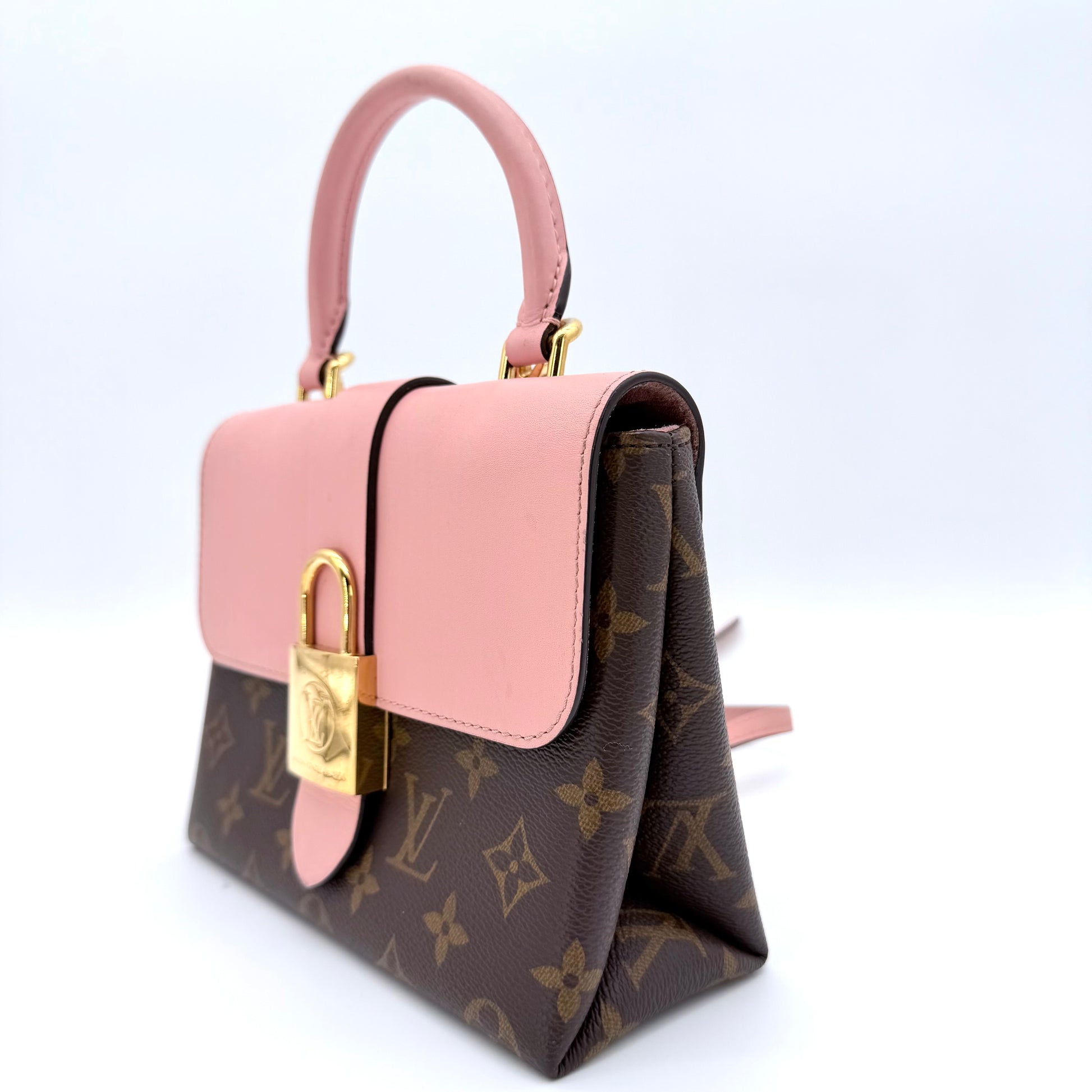 Monogram Locky BB Rose Poudre