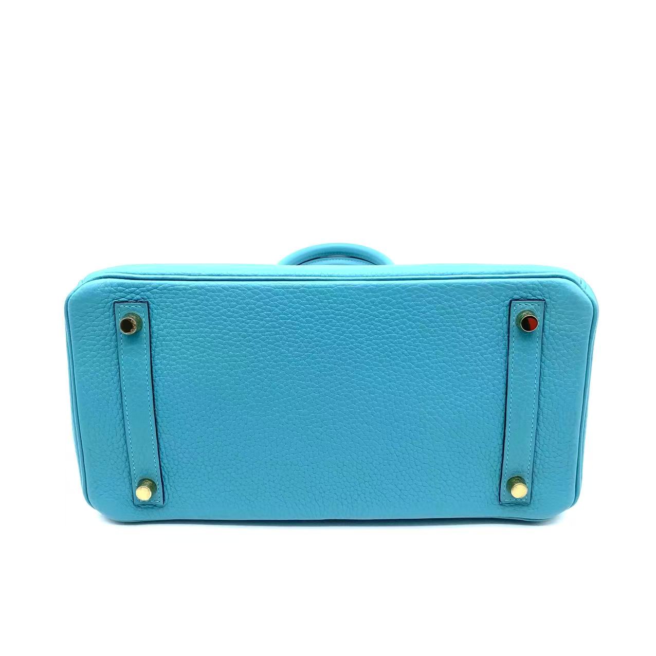 Birkin 30 Togo Blue Saint Clemence