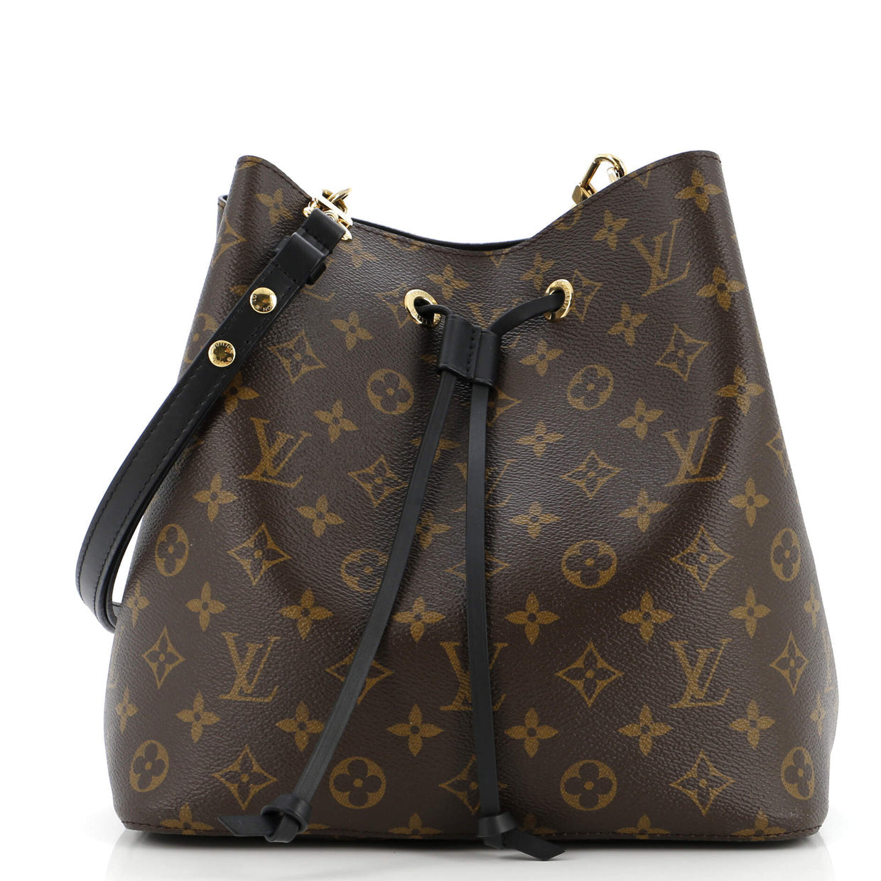 NeoNoe Handbag Monogram Canvas MM Twins