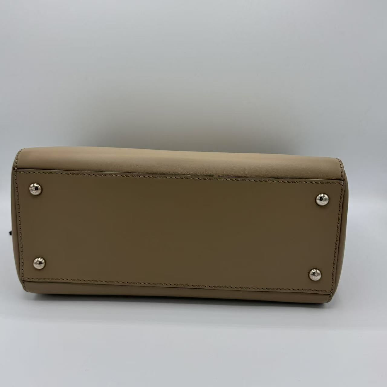 Fendi- Leather Dotcom Medium Handbag