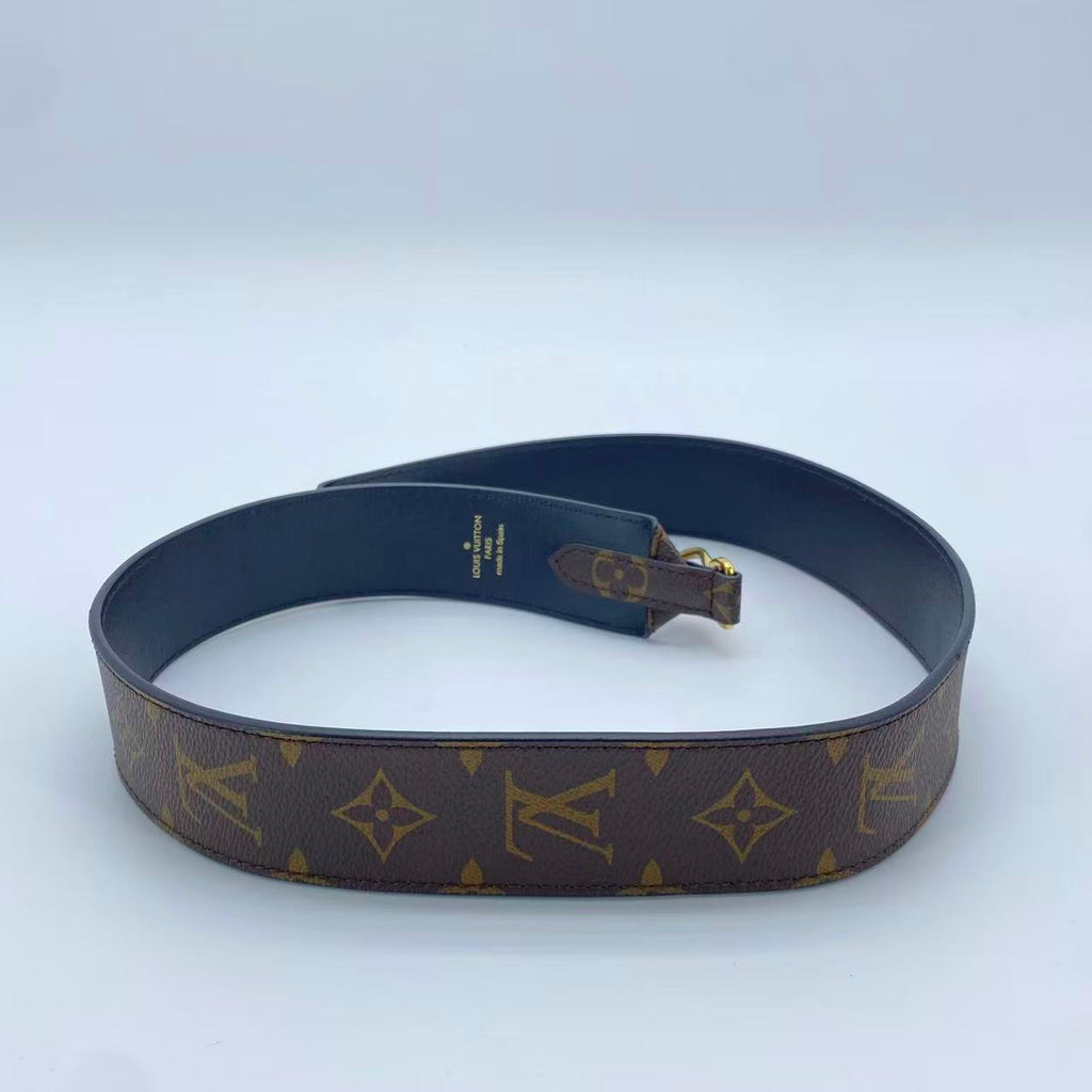 Shoulder Strap Monogram Canvas Wide