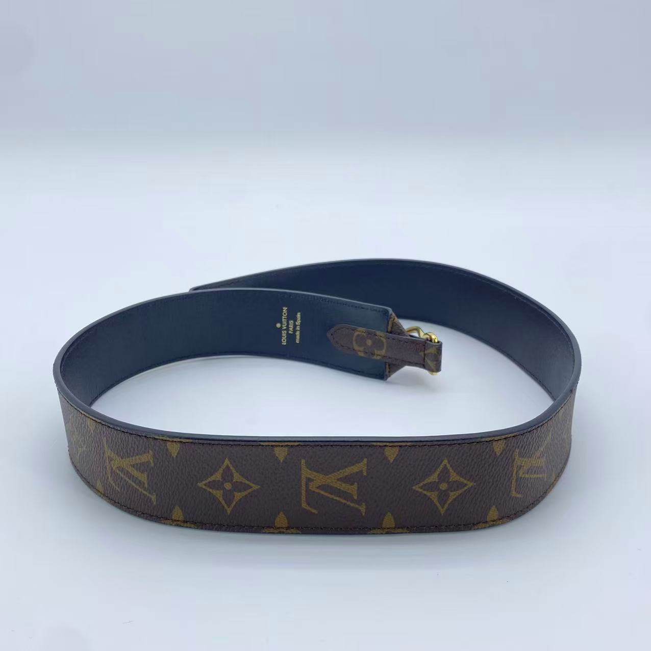 Shoulder Strap Monogram Canvas Wide