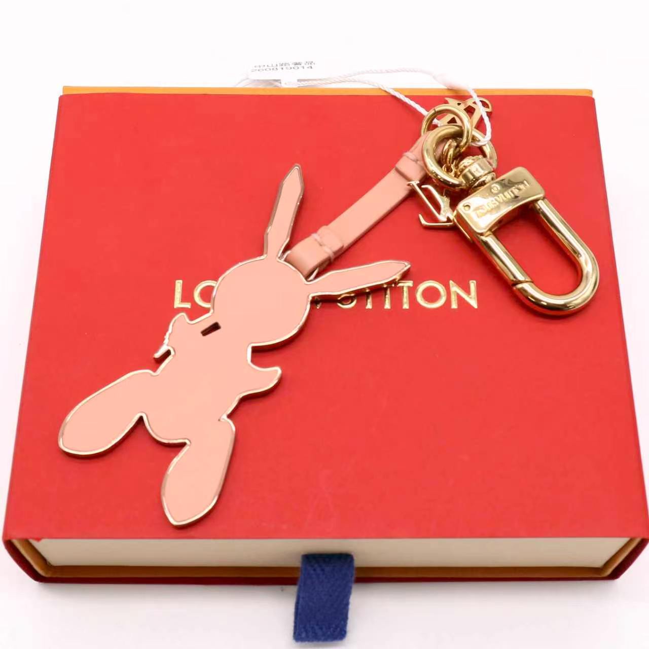 Louis Vuitton x Jeff Koons Masters Collection Rabbit Bag Charm twins LDZ901