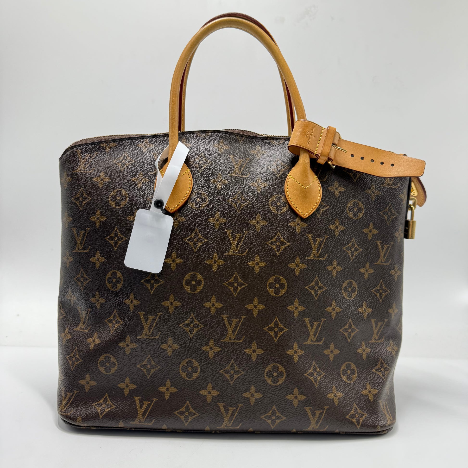 Lockit NM Handbag Monogram Canvas MM Twins