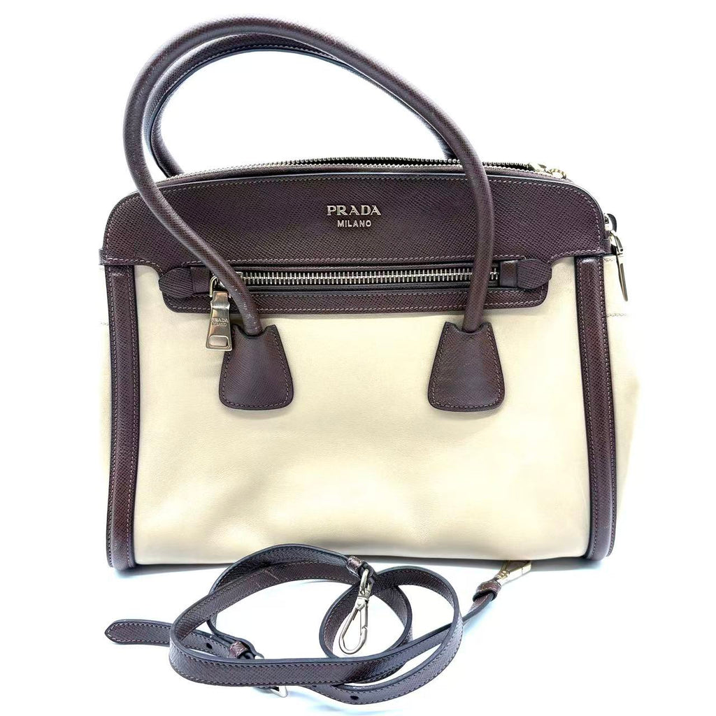 Esplanade leather crossbody bag