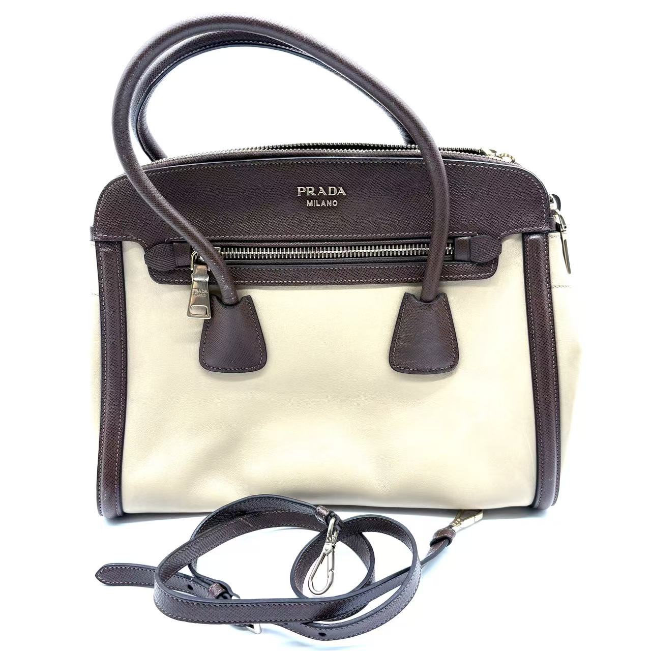 Esplanade leather crossbody bag