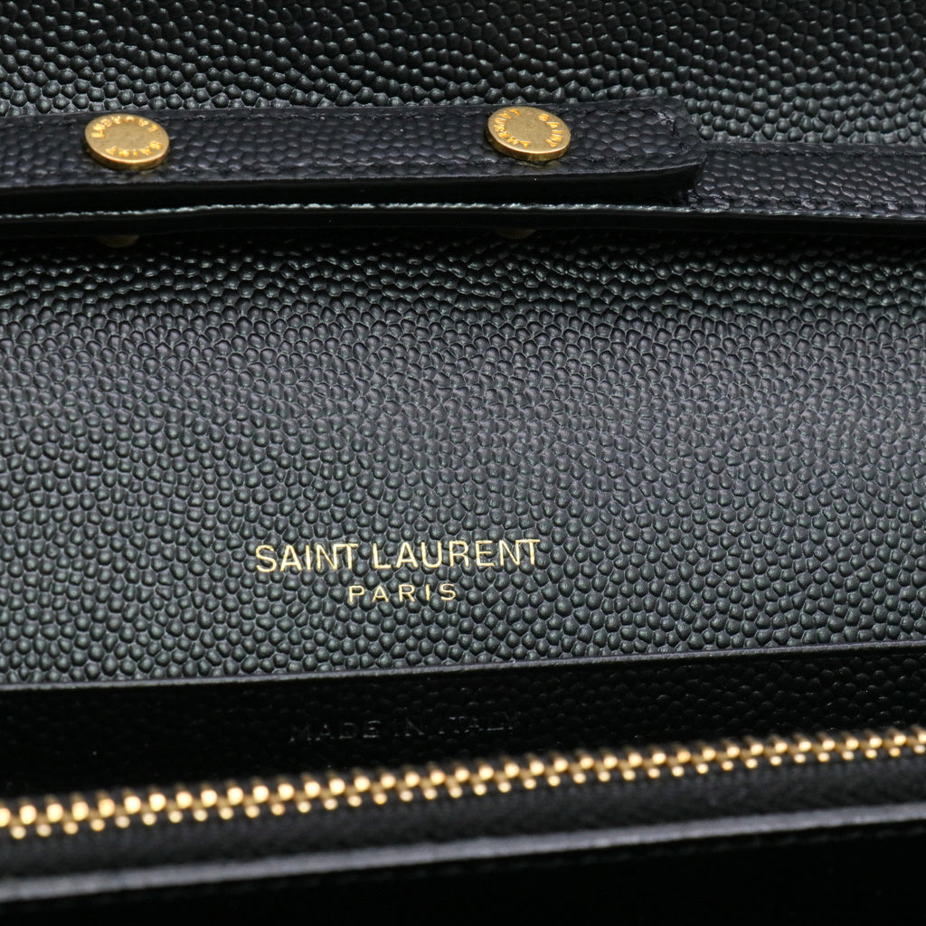 Monogram Shoulder Bag Black Twins
