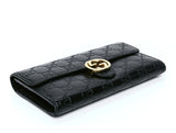 GUCCI Guccissima Icon Continental Wallet Black