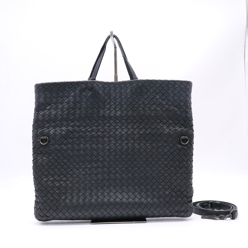 Bottega Veneta Intrecciato Leather Tote Bag Twins LDZ926