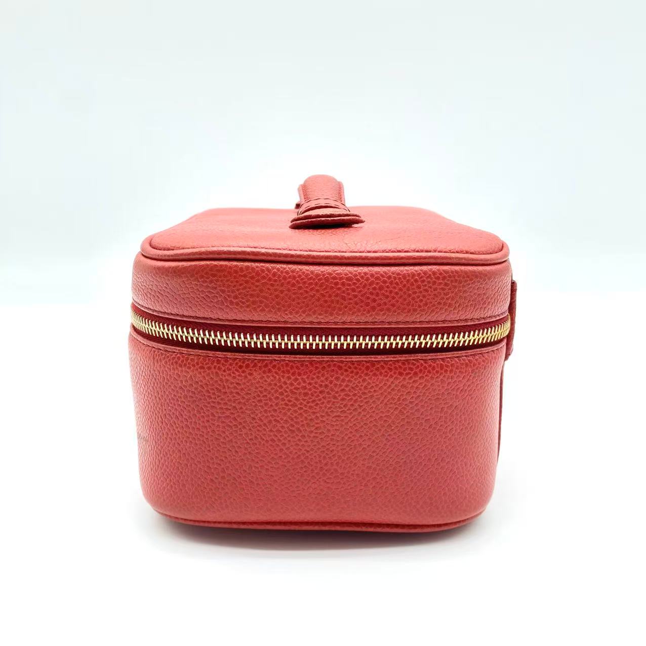 Chanel Vintage Timeless Vanity Case Caviar Mini