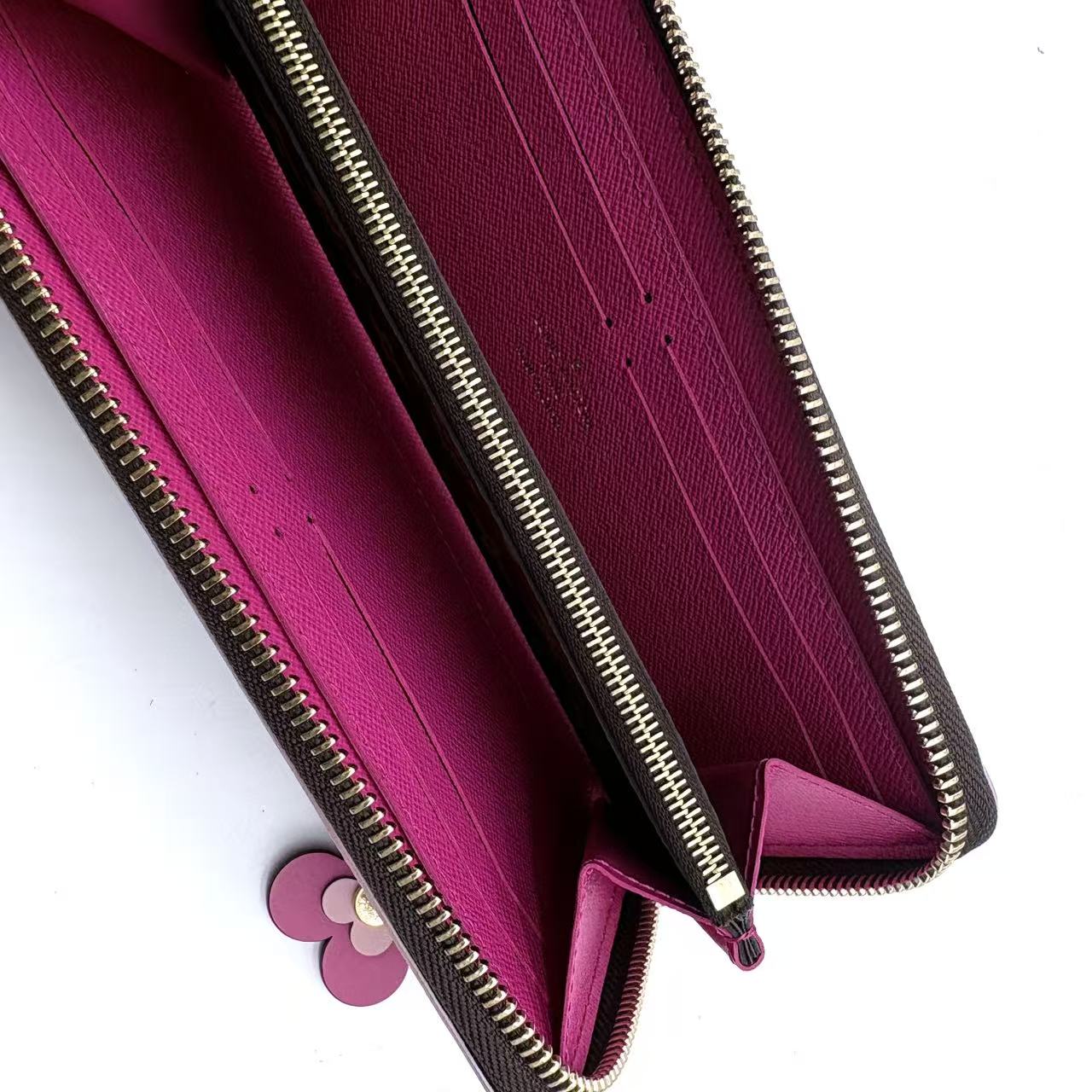 Monogram Clemence Flower Wallet