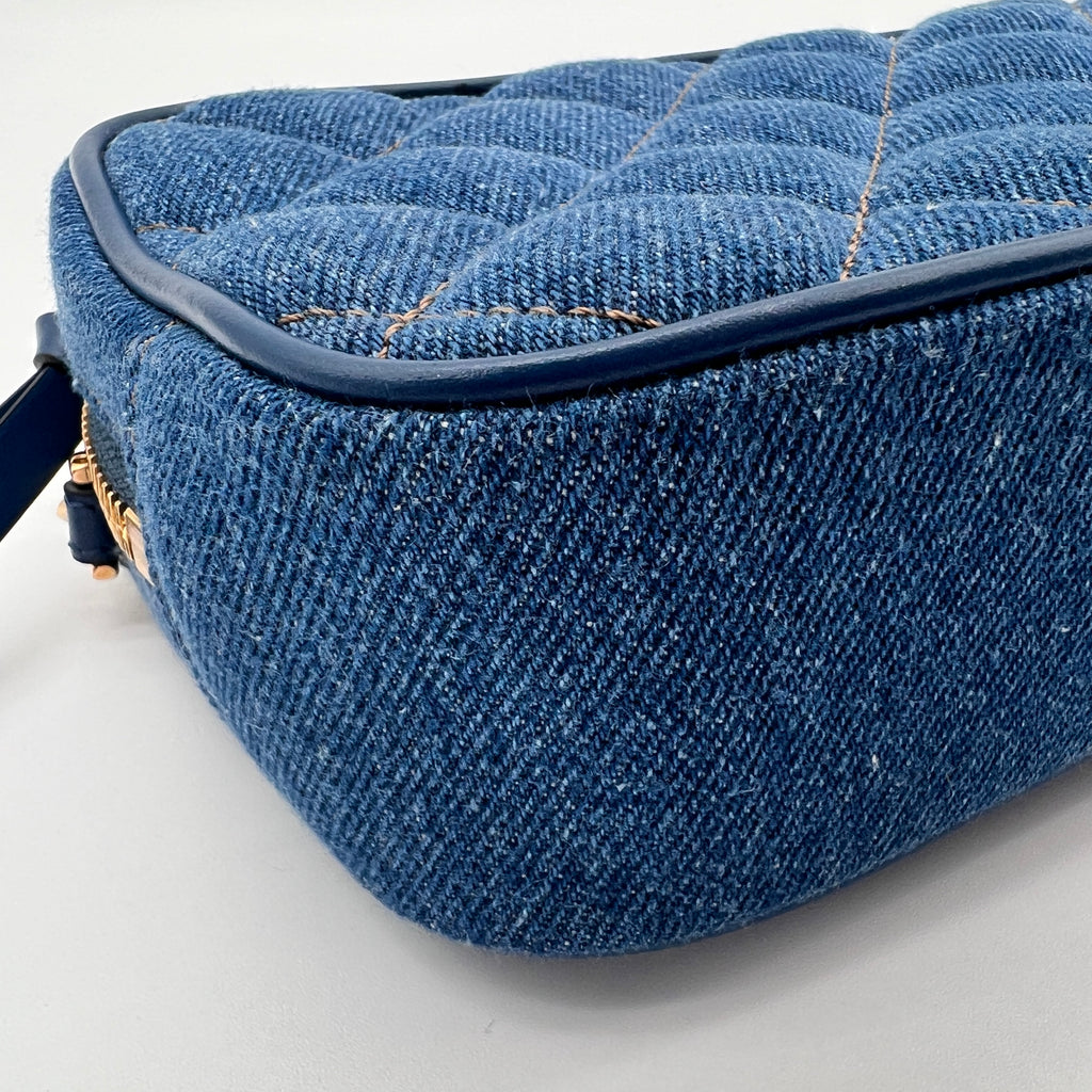 Shoulder Bag Denim Blue
